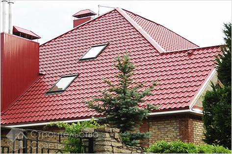 Как правильно покрыть крышу металлочерепицей