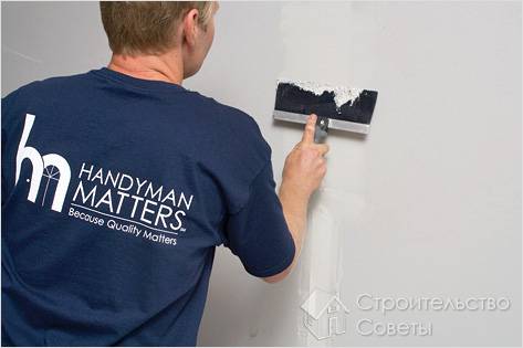 Как шпаклевать