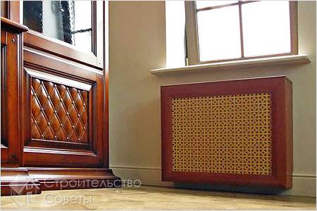 Как грамотно скрыть батарею отопления
