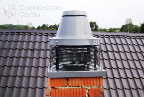 Дымоход из кирпича