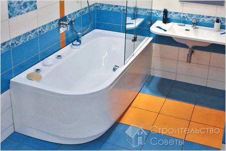 Особенности установки ванны