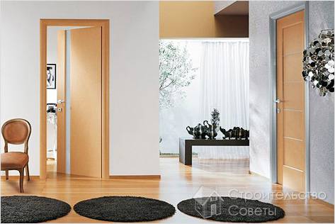 Выбор цвета межкомнатных дверей