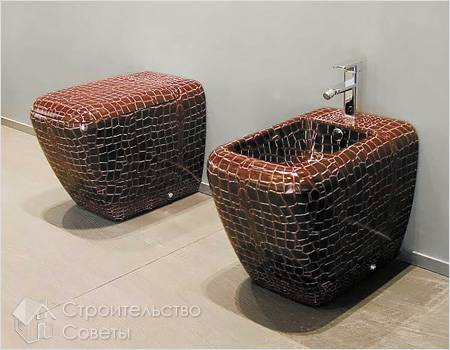 Как выбрать цветной унитаз