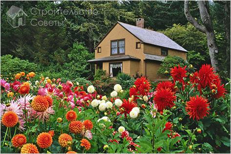 Как визуально увеличить сад