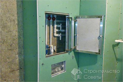 Конструкция из гипсокартона