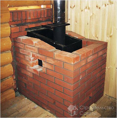 Короб из кирпича