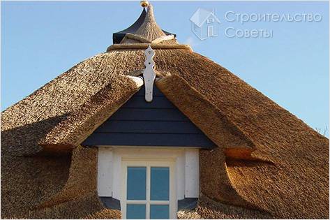 Как сделать крышу из камыша