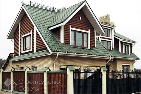 Крыша металлочерепичная