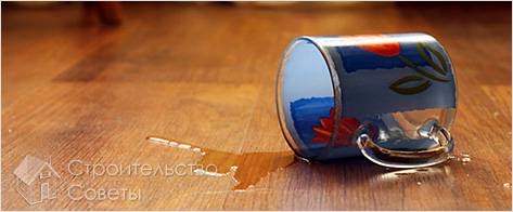 Влага — враг ламината