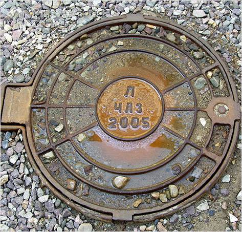 Люк канализационный