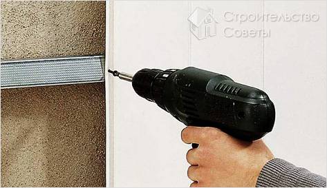 Монтаж пластиковых панелей