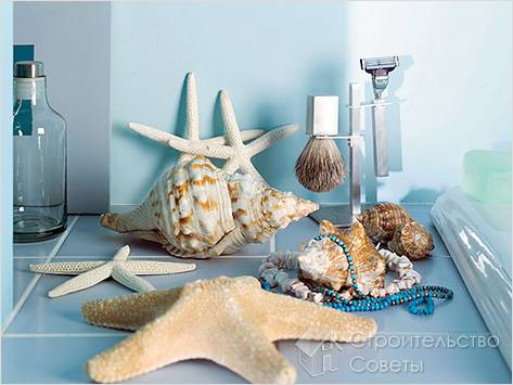 Морская тематика в оформлении