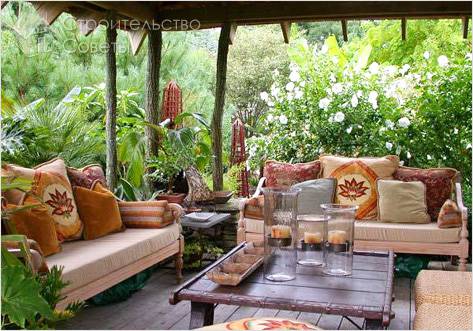 Ограждение растительностью