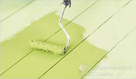 Покраска пола