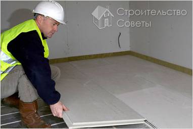 Монтаж полов