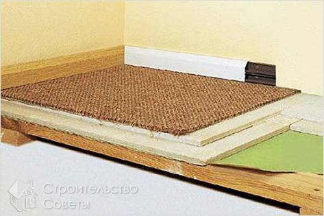 Как сделать пол из гипсокартона