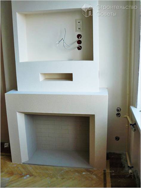 Из гипсокартона