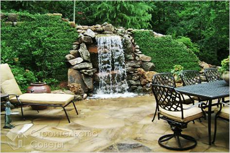 Удачный дизайн многоуровневого участка