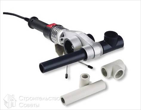 Труба в паяльнике