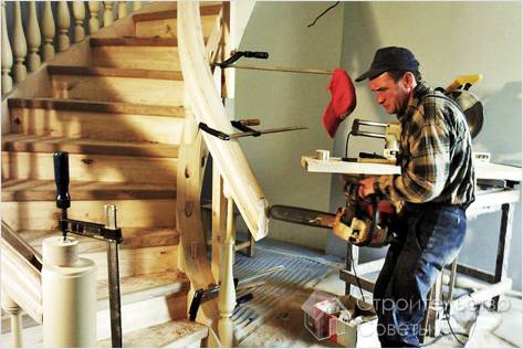 Работа по оборудованию