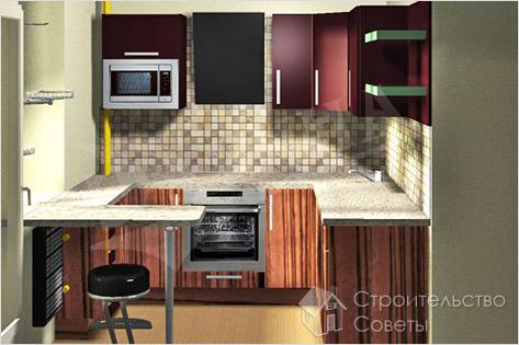 Расположение подоконника