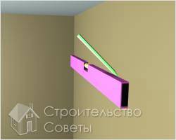 Разметка потолка