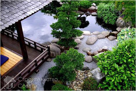 Изготовление сада камней