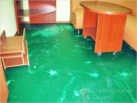 Самовыравнивающийся пол