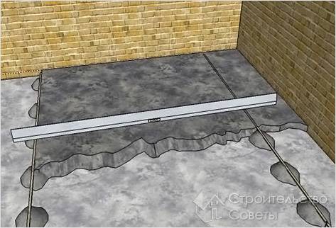 Технология цементного основания