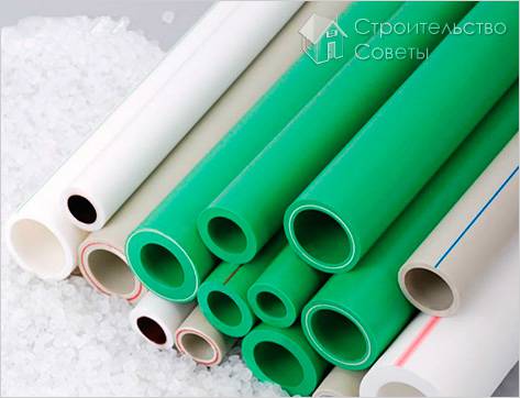 Труба водопроводная полипропиленовая