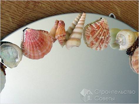 Украшение зеркала