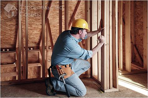 Установка несущего каркаса