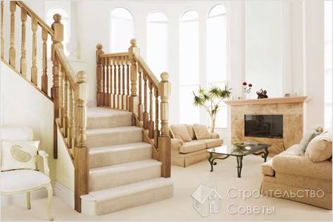 Как изготовить забежную лестницу