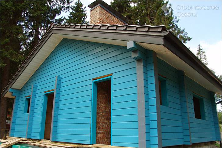 Стоимость наружной покраски дома