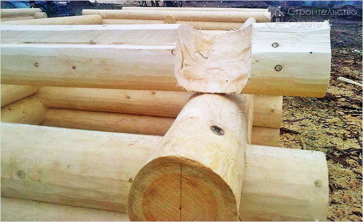 Укладка бревен