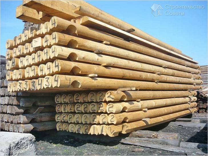 Выбор бревен