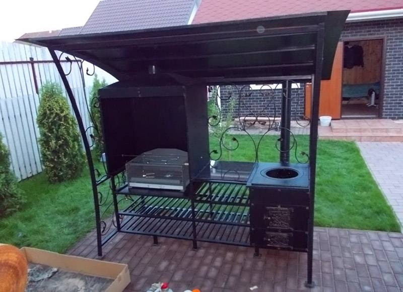 Как сделать мангал из металла своими руками: оптимальные размеры, особенности изготовления