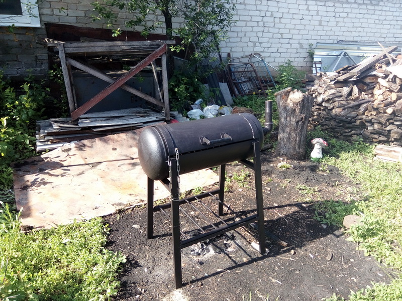 Как сделать мангал из металла своими руками: оптимальные размеры, особенности изготовления