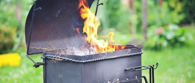 Как сделать мангал из металла своими руками: оптимальные размеры, особенности изготовления