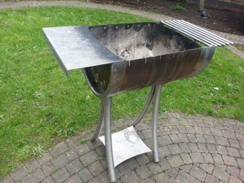 Как сделать мангал из металла своими руками: оптимальные размеры, особенности изготовления