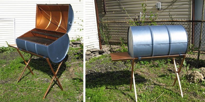 Как сделать мангал из металла своими руками: оптимальные размеры, особенности изготовления