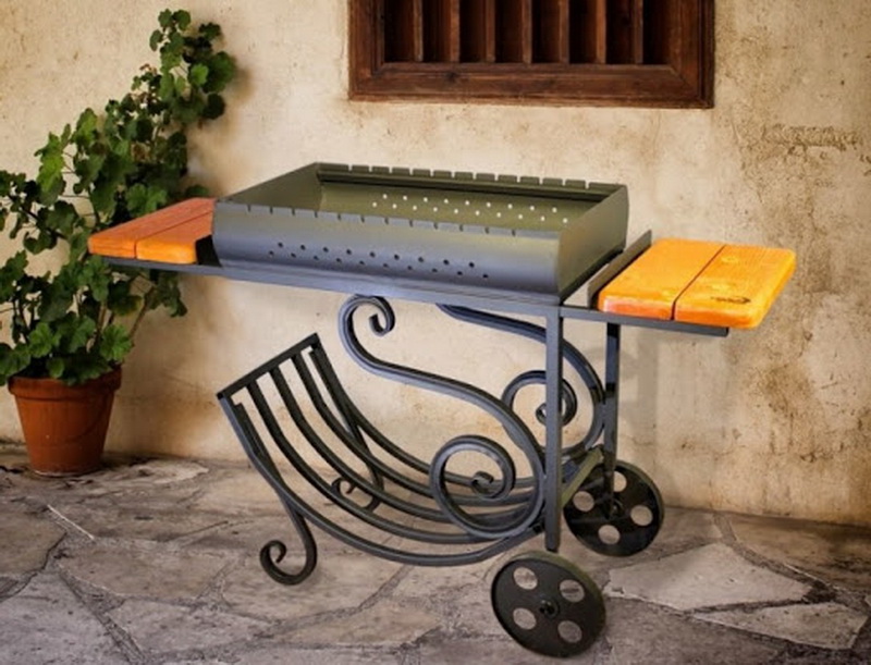 Как сделать мангал из металла своими руками: оптимальные размеры, особенности изготовления