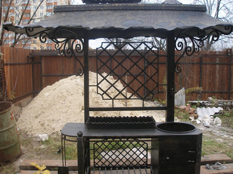 Как сделать мангал из металла своими руками: оптимальные размеры, особенности изготовления