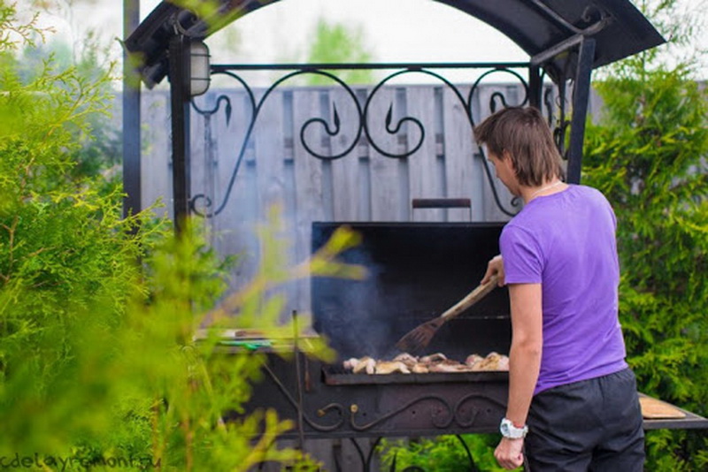 Как сделать мангал из металла своими руками: оптимальные размеры, особенности изготовления