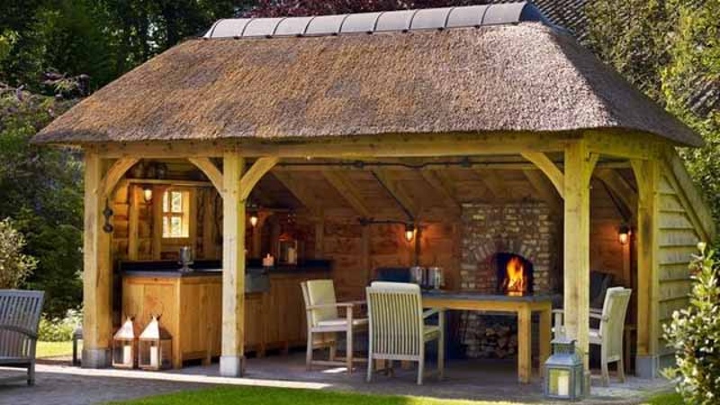 Как построить летнюю кухню на даче: пошаговая инструкция