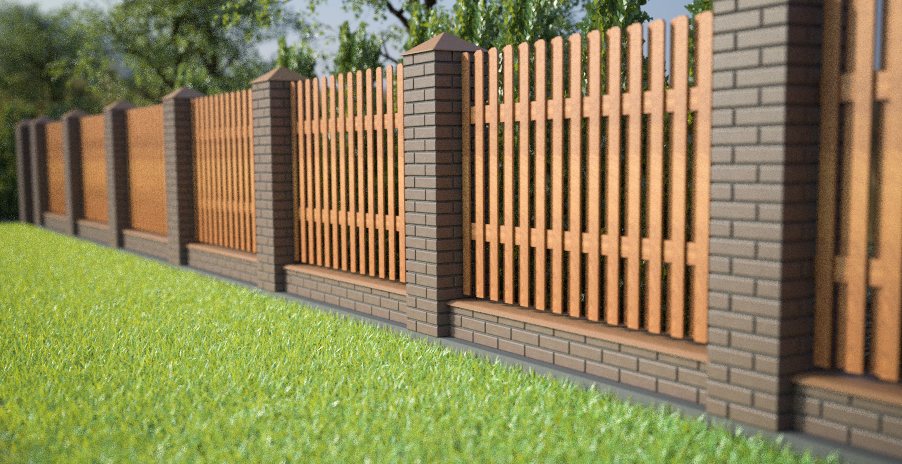 Деревянный забор: современные идеи создания красивой и надежной конструкции