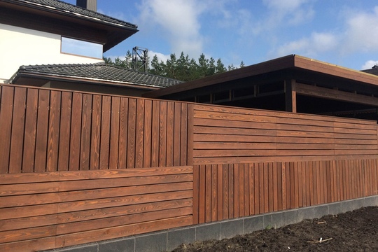 Деревянный забор: современные идеи создания красивой и надежной конструкции