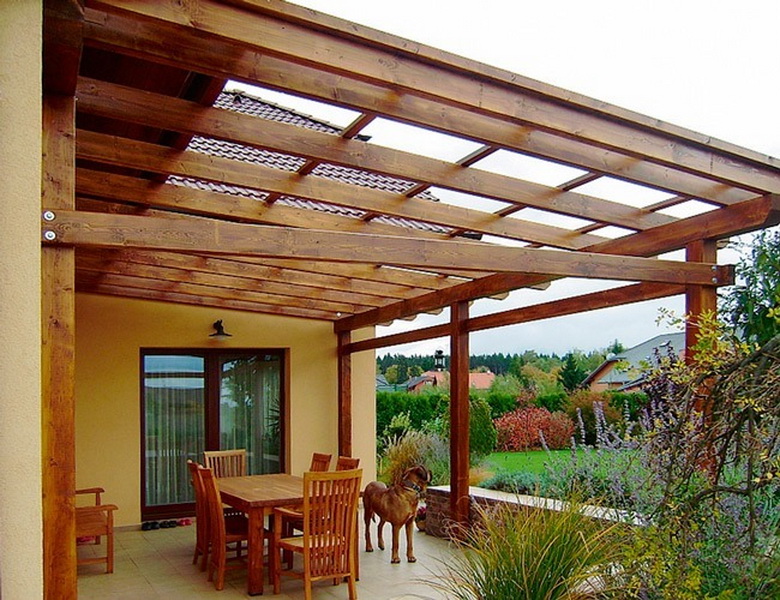 Современные навесы в ландшафтном дизайне: советы по выбору вида и материала