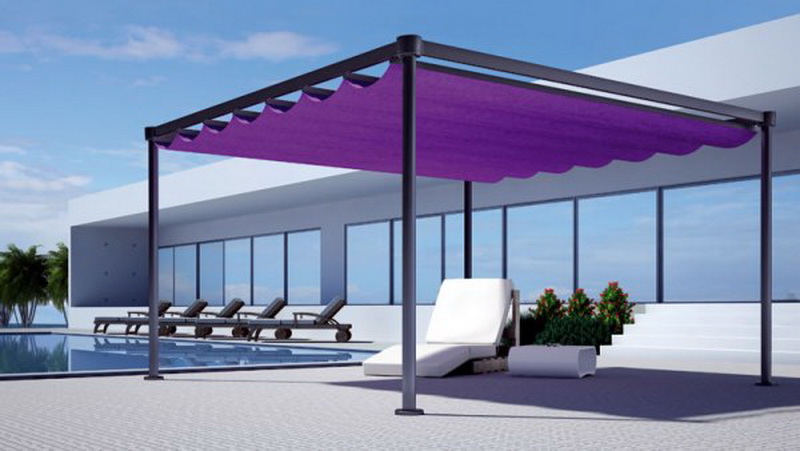 Современные навесы в ландшафтном дизайне: советы по выбору вида и материала