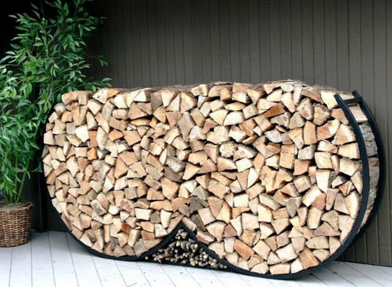 Как сделать дровник на даче своими руками: способы изготовления